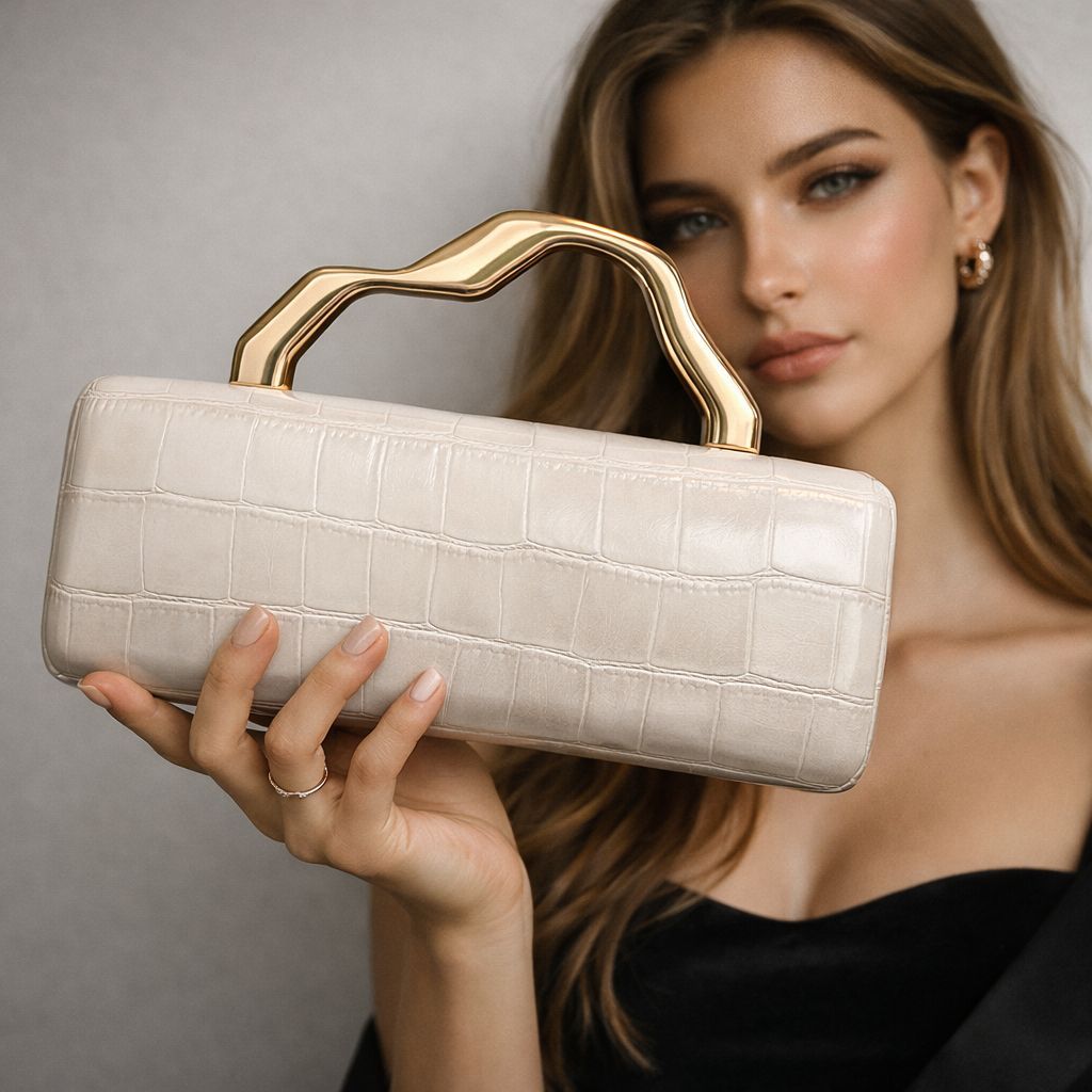 Luxury Bags Must Have - Ein Muss! Französische Retro-Abendtasche im luxuriösen