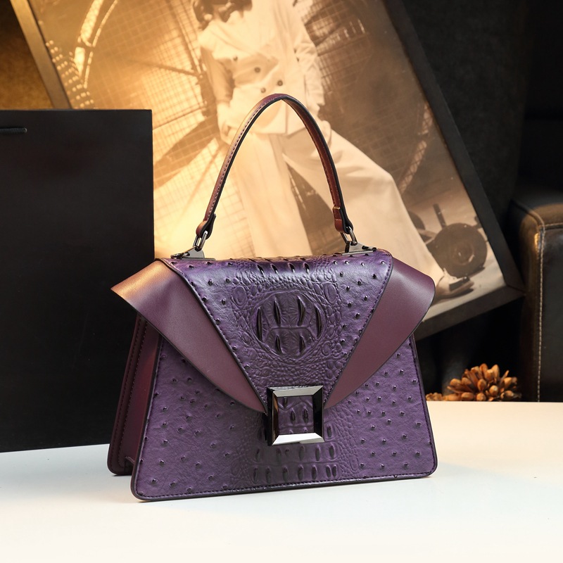 Luxury Bags Must Have - Luxuriöse Designer-Wickeltasche für Damen: Modische Leder-Tragetasche