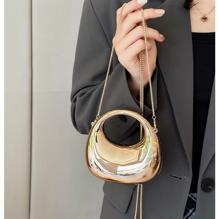 Luxury Bags Mini - Mini Goldene Abendtasche Geldbörsen und Handtaschen