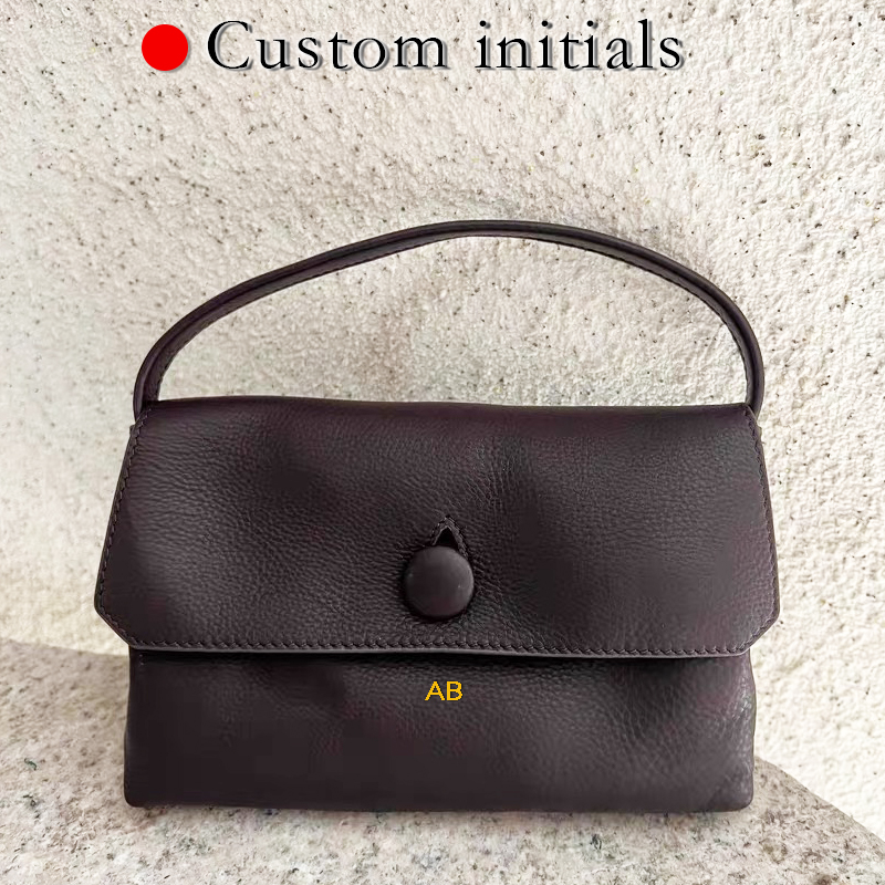Luxury Bags Mini - Benutzerdefinierte Initialen aus echtem Leder, Mini-Taschen