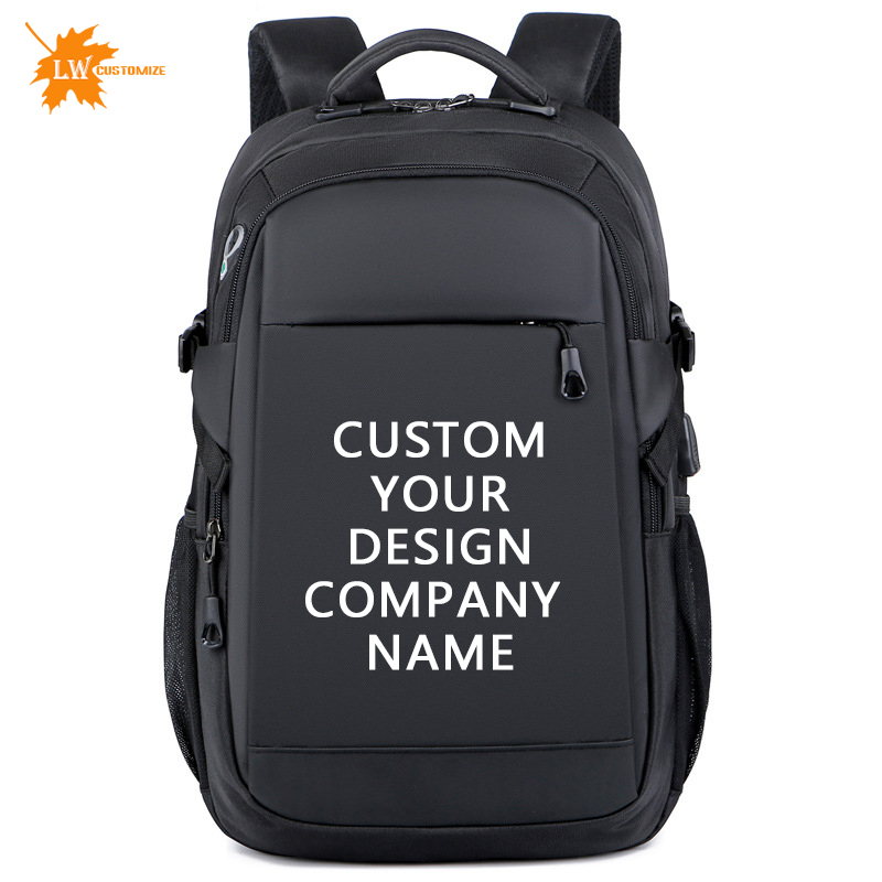 Luxury Bags Names - Luxus-Rucksack mit Gedrucktem Logo, Großer Herren-Computertasche,