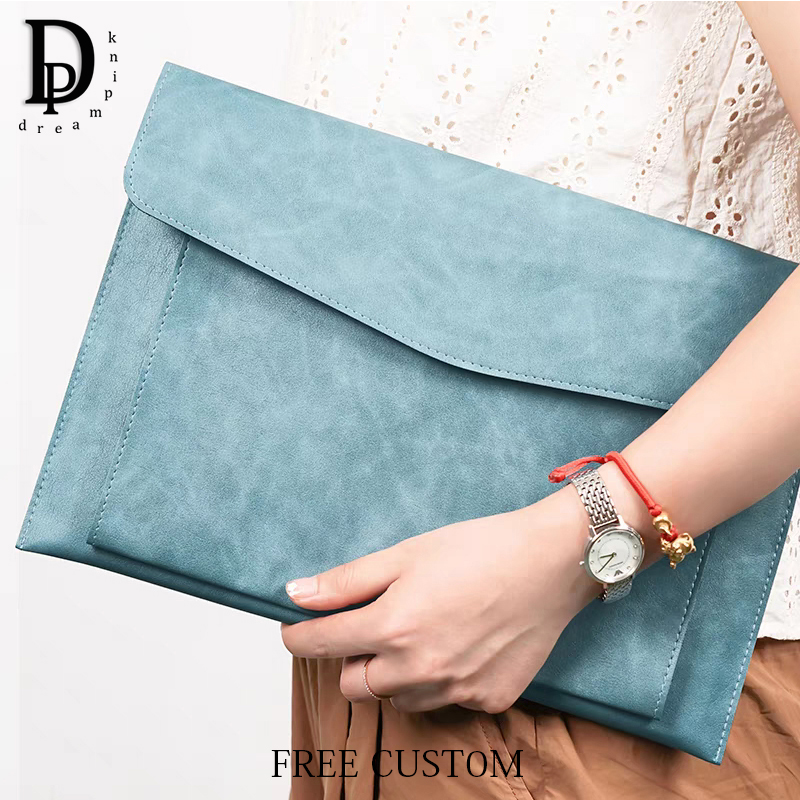Luxury Bags Names - Benutzerdefinierte Buchstaben Leder A4 Dokumententasche Gravieren