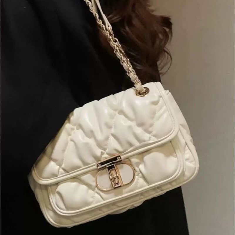 Elegante Plissee-Kettenhandtas – Quiet Luxury Bags Crossbody Bewertung und Preis
