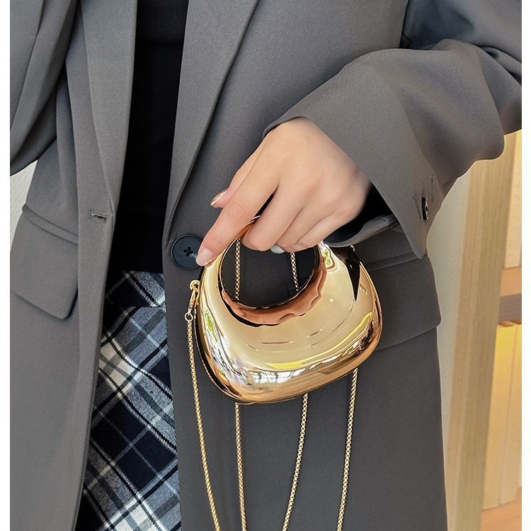 Mini Goldene Abendtasche Geldb – Luxury Bags Mini Bewertung und Preis